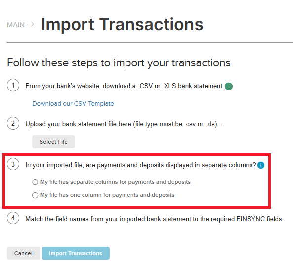 How To Import Bank Transactions