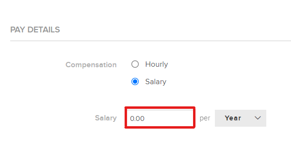 Salary