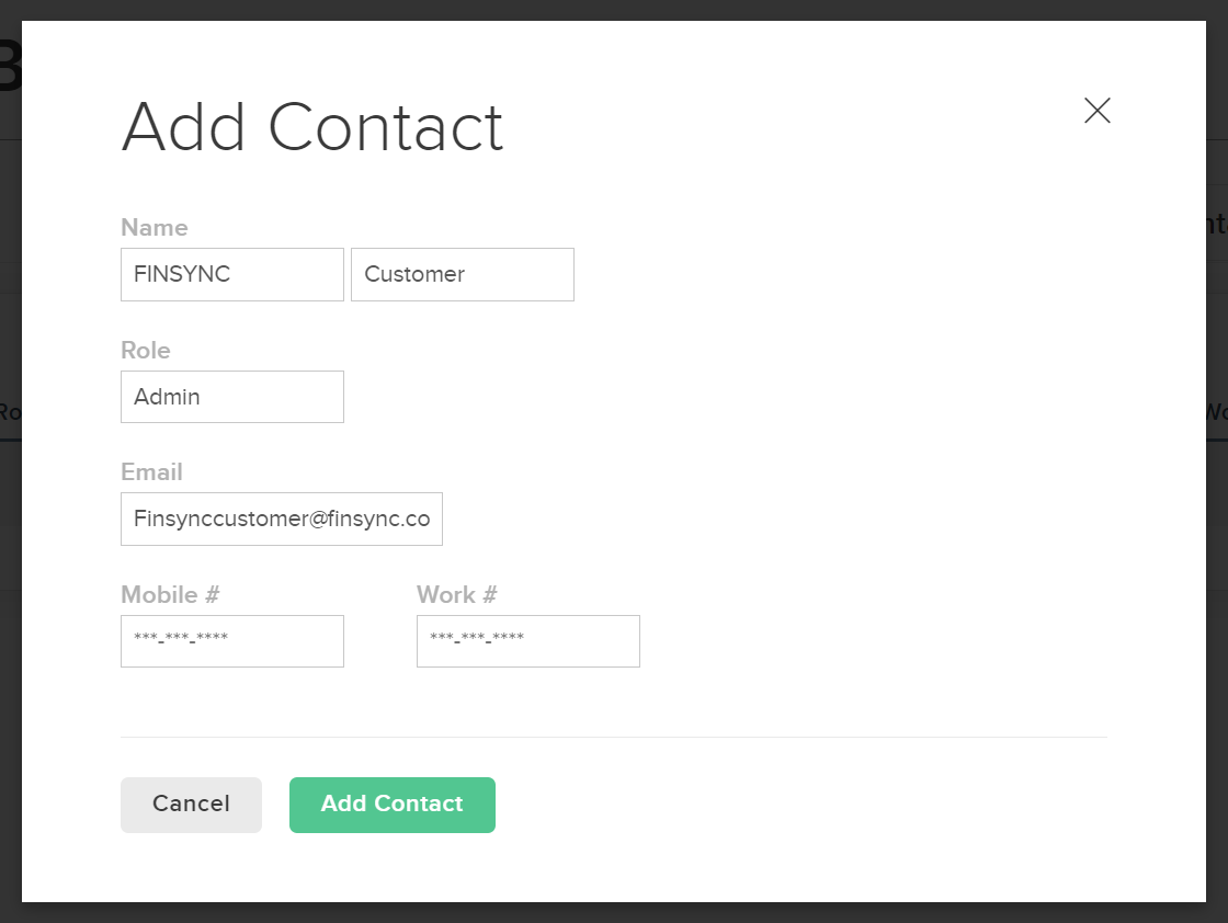 How to Add New Customer Contacts